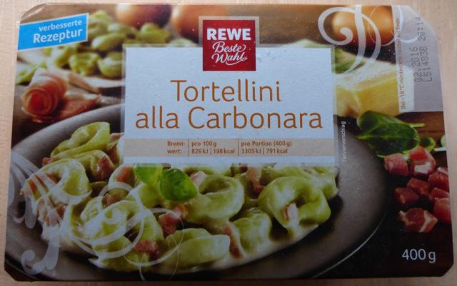 Rewe Tortellini alla Carbonara  | Hochgeladen von: Garellos