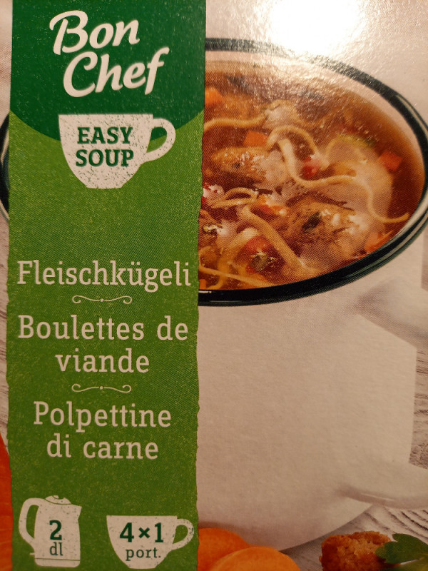 Fleischkügeli-Suppe (Easy Soup) von ebt | Hochgeladen von: ebt