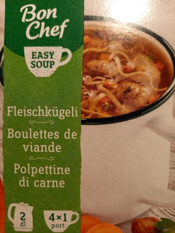 Fleischkügeli-Suppe (Easy Soup) von ebt | Hochgeladen von: ebt