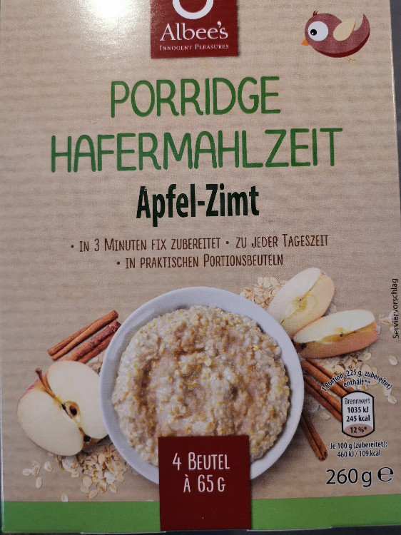 Porridge Hafermahlzeit, Apfel-Zimt von Alex0808 | Hochgeladen von: Alex0808