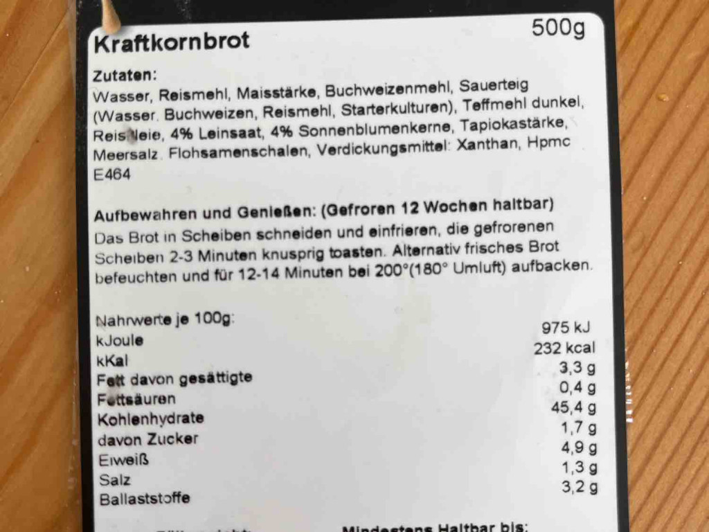 Kraftkornbrot (glutenfrei) von Nedde123 | Hochgeladen von: Nedde123