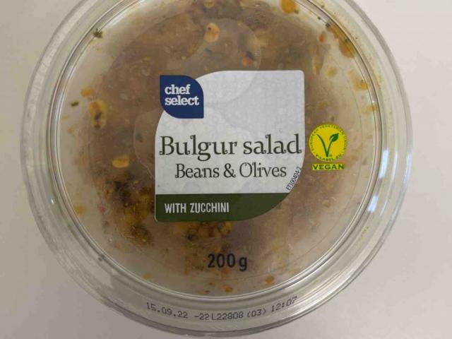 Bulgur Salad, Beans & Olives by lotk | Uploaded by: lotk