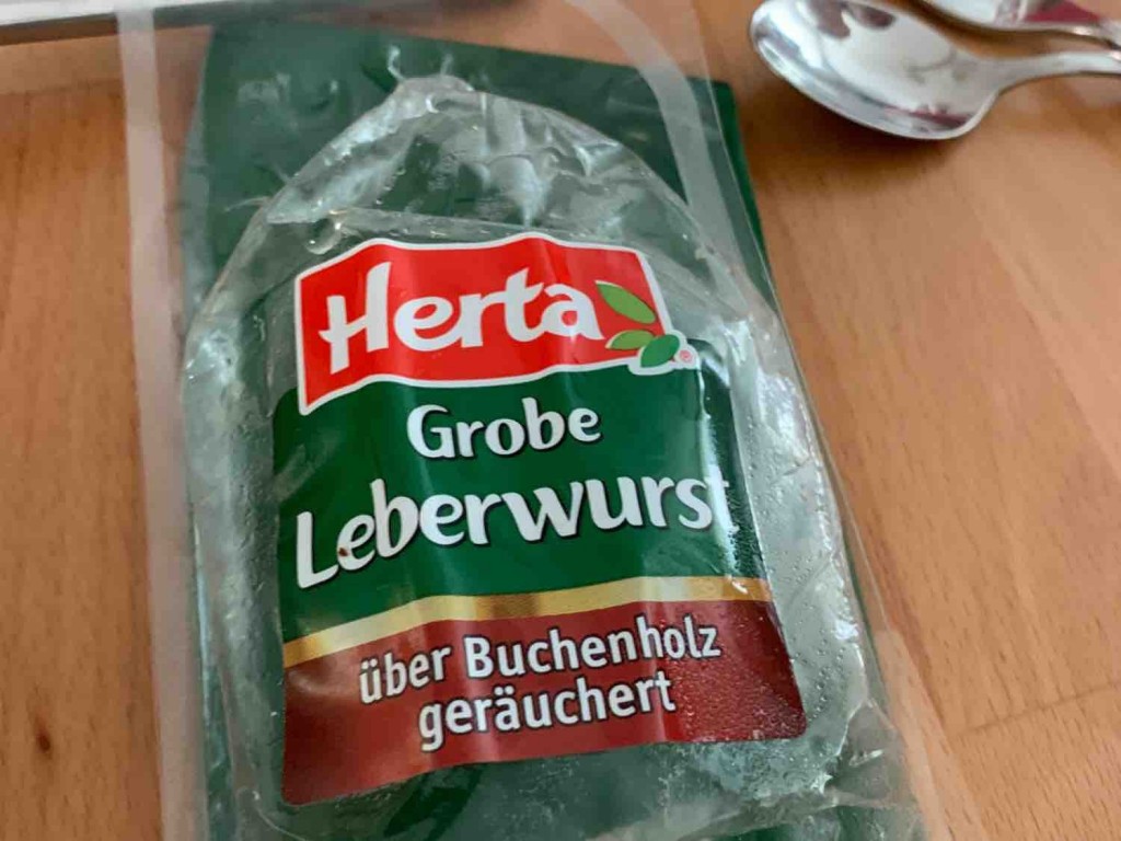 Herta Grobe Leberwurst Uber Buchenholz Gerauchert Kalorien Wurst Und Fleischwaren Fddb
