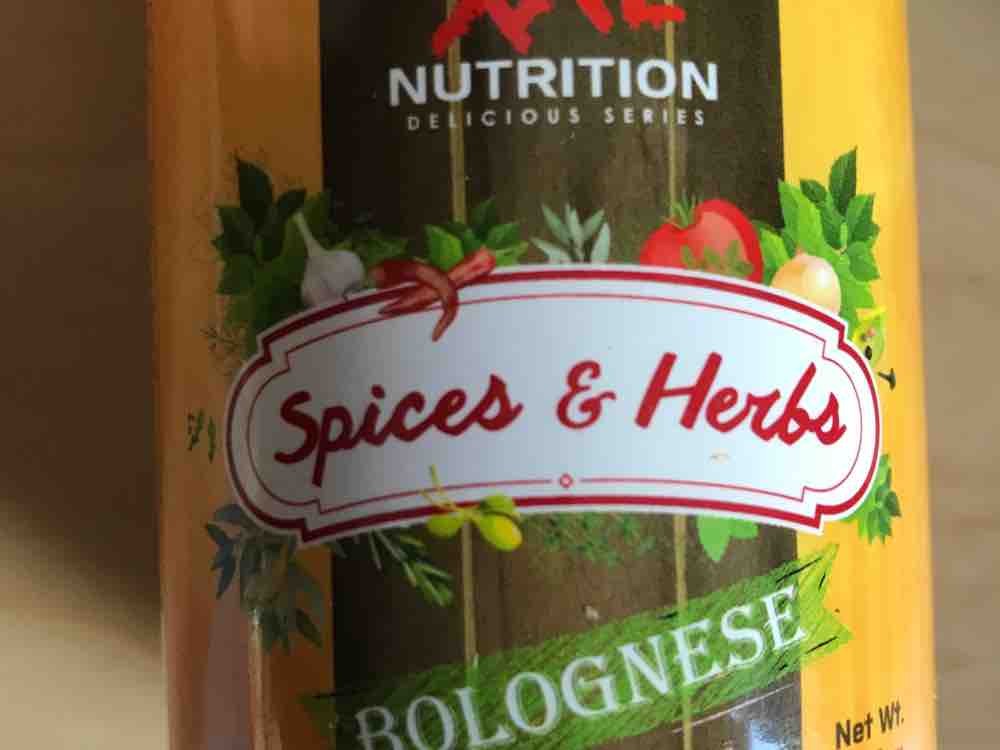 Spices & Herbs, Bolognese von baerle97 | Hochgeladen von: baerle97
