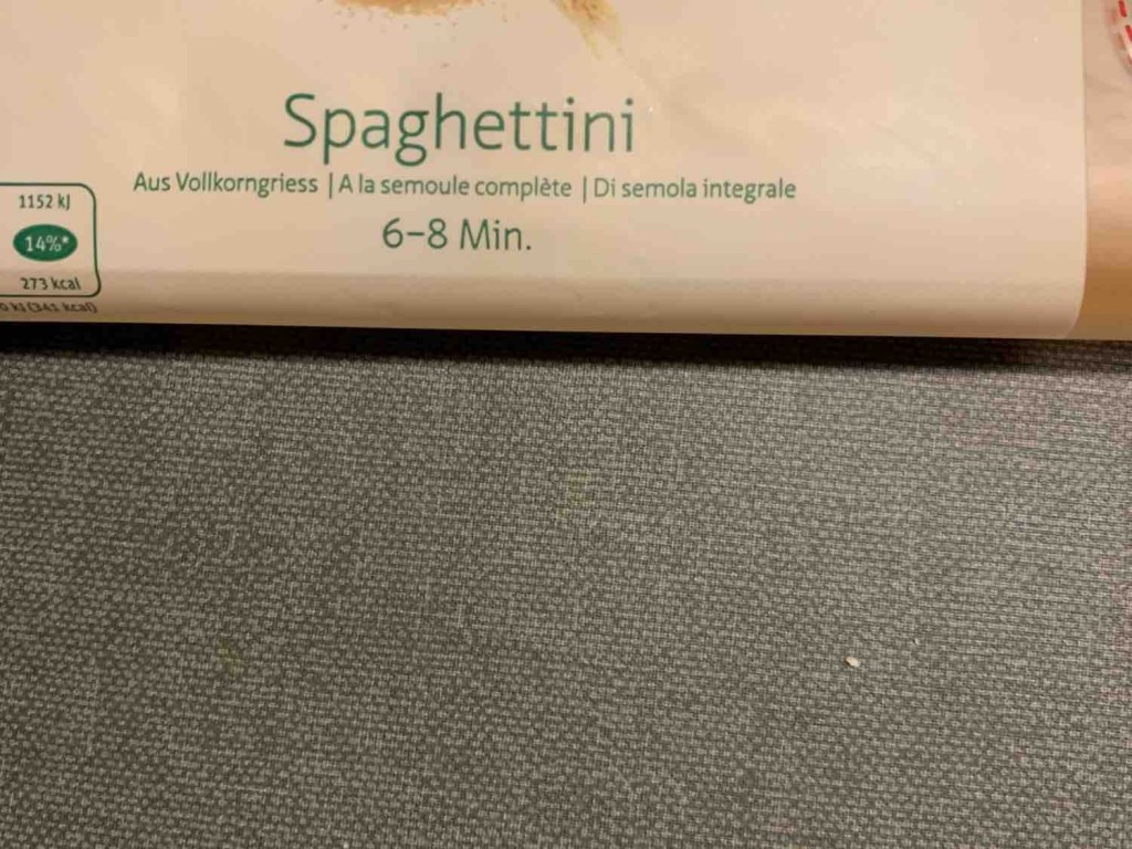 Spaghettini aus Vollkorngriess von zenol | Hochgeladen von: zenol