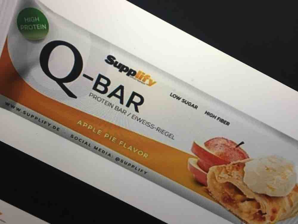 Supplify Q-BAR High Protein Bar Apple Pie, Apple Pie von carlott | Hochgeladen von: carlottasimon286
