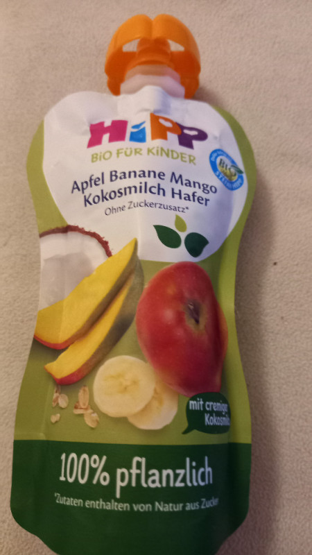Apfel  Banane Mango Kokosmilch Hafer, Quetschi von Teilzeitengel | Hochgeladen von: Teilzeitengel