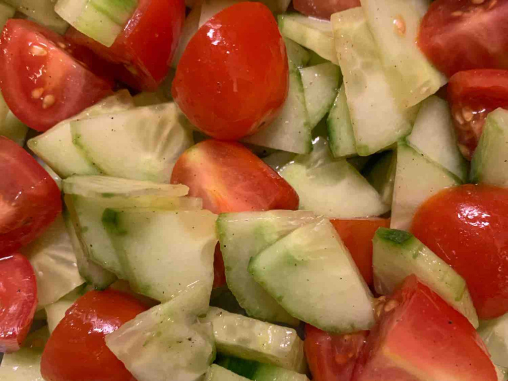 Gurken-Tomatensalat von leabel | Hochgeladen von: leabel