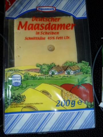 Maasdamer in Scheiben (Aldi) | Hochgeladen von: nikxname