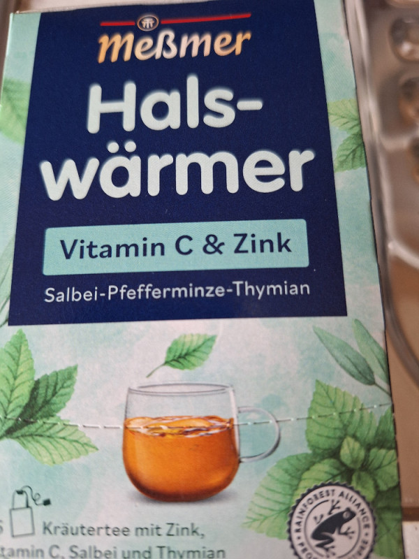 Halswärmer, Kräutertee mit Zink, Vitamin C, Salbei und Thymi von | Hochgeladen von: Ilan