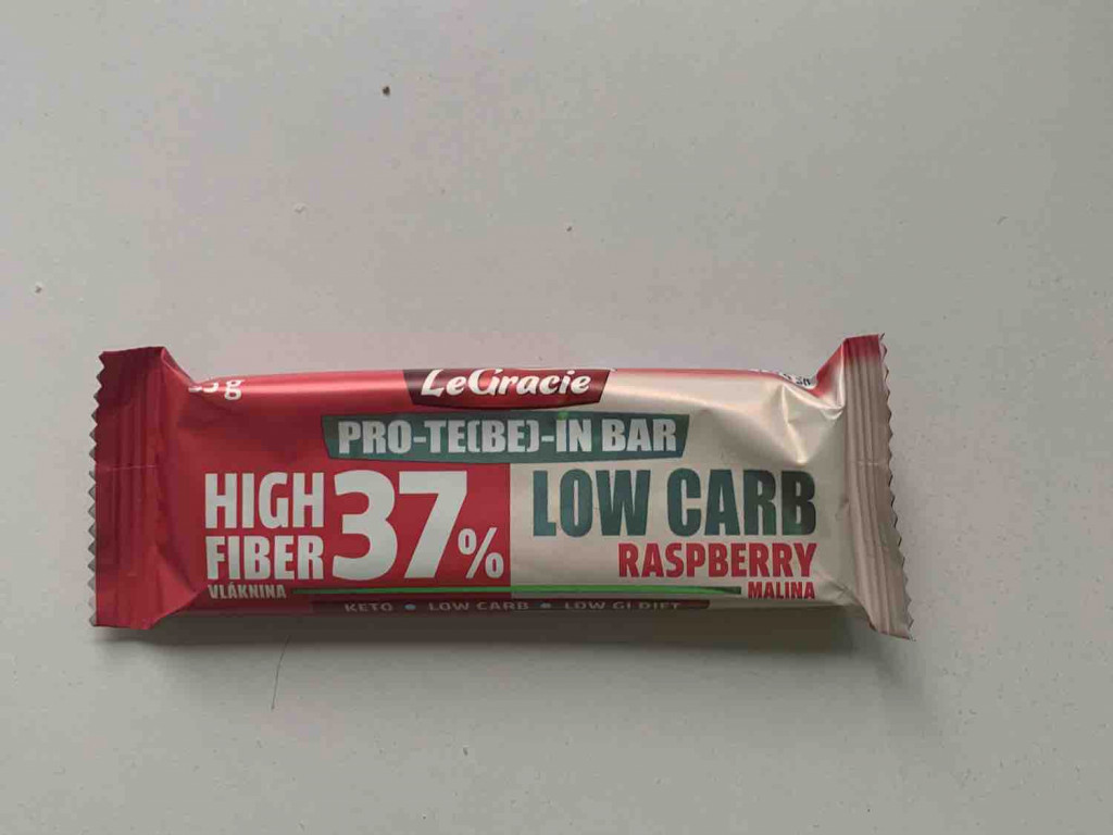 Protein Bar Raspberry, High Fiber 37% von mischl7 | Hochgeladen von: mischl7