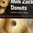 Mini Zucker Donuts von BLNSeahawker | Hochgeladen von: BLNSeahawker