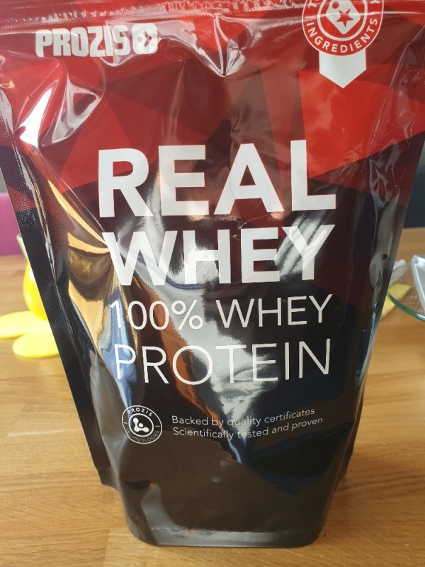 Real Whey 100% Whey Protein, Chocolate Hazelnuts Flavour von gon | Hochgeladen von: gonzalezblanco