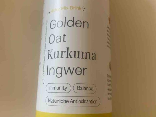 Hafer Mix-Drink Golden Oat Kurkuma Ingwer von michahe | Hochgeladen von: michahe