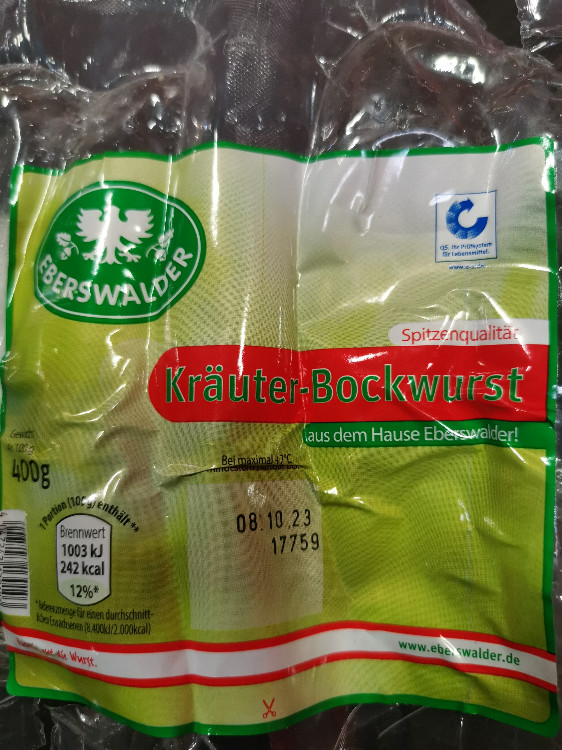 Kräuter-Bockwurst, Eberswalder von liese80-0 | Hochgeladen von: liese80-0