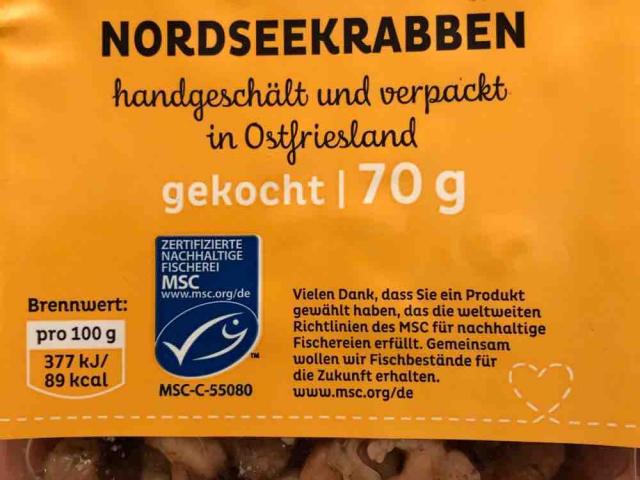 Nordseekrabben, gekocht von Tinka20 | Hochgeladen von: Tinka20