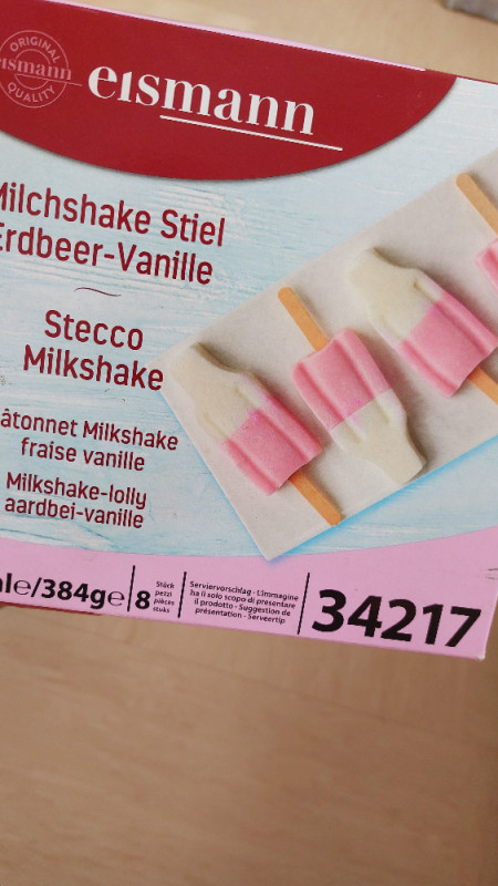 Milkshake Stiel Erdbeer-Vanille von meralinskaa | Hochgeladen von: meralinskaa
