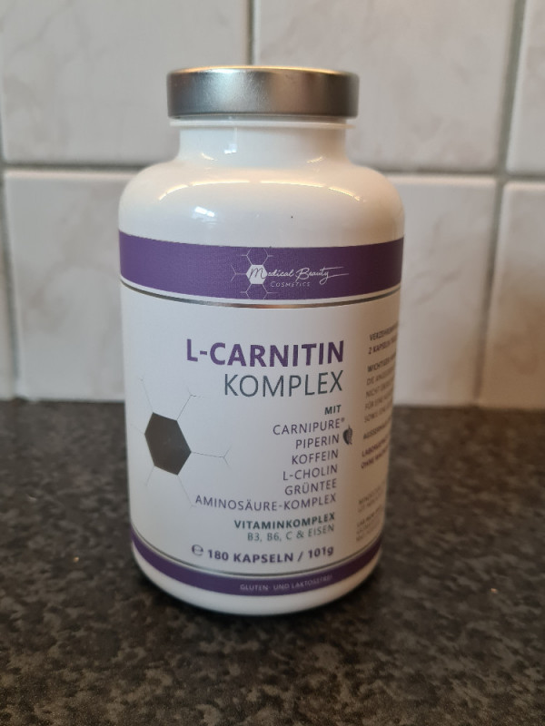 L-Carnitin Komplex, mit Vitaminen B3, B6, C & Eisen von Line | Hochgeladen von: Line247