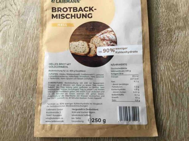 Brotbackmischung Hell, mit Goldleinöl von dertpunkt | Hochgeladen von: dertpunkt