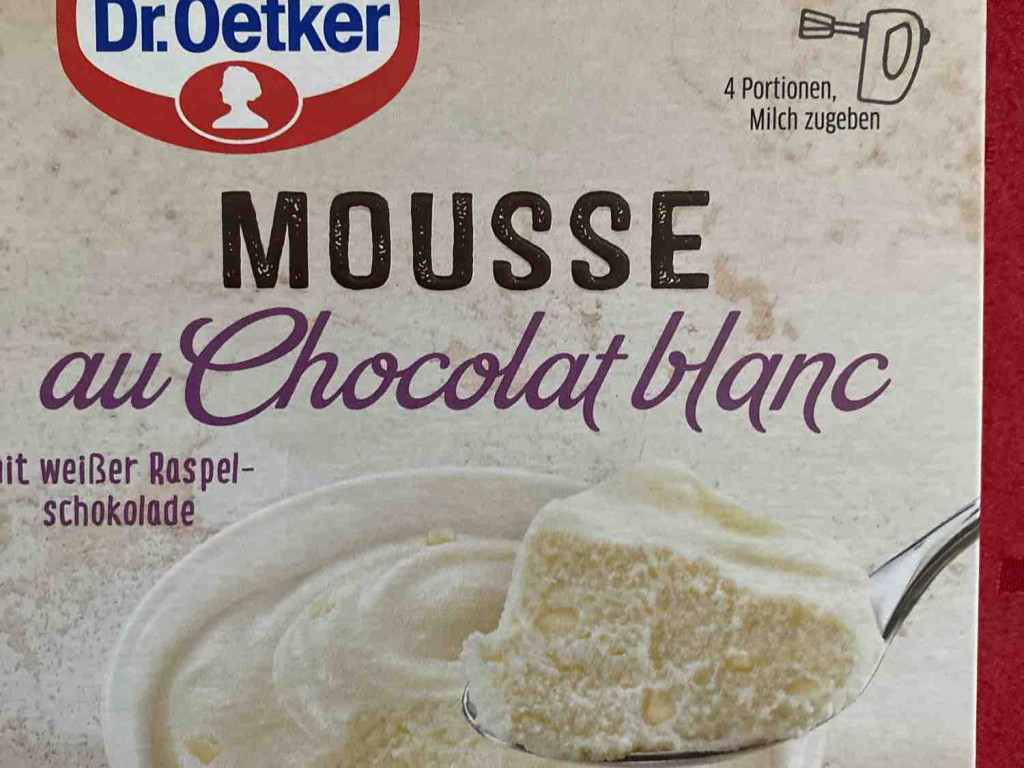 Weiße Mousse au Chocolat (Pulver) von Micky1958 | Hochgeladen von: Micky1958