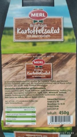 Brauhaus Kartoffelsalat, mit Röstzwiebeln von Gesch | Hochgeladen von: Gesch