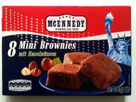 Mcennedy Mini Brownies, mit Haselnüssen | Hochgeladen von: leseliese
