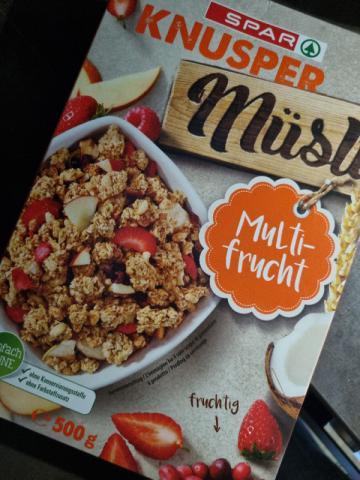 Spar Knusper Müsli, Multi-frucht by madiva | Hochgeladen von: madiva