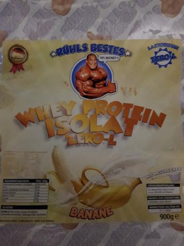 Whey Protein Isolat (Zero-L) Banane von Kay1984 | Hochgeladen von: Kay1984