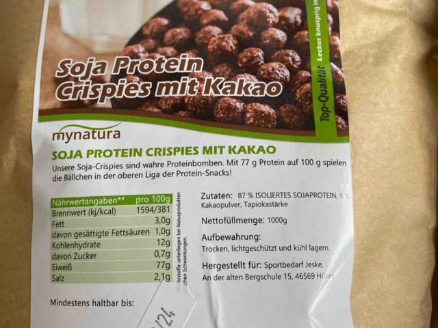 Soja Protein Criespies von am734 | Hochgeladen von: am734