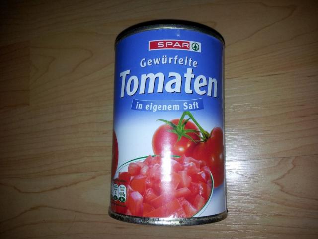 Spar Gewürfelte Tomaten | Hochgeladen von: Sonja1966