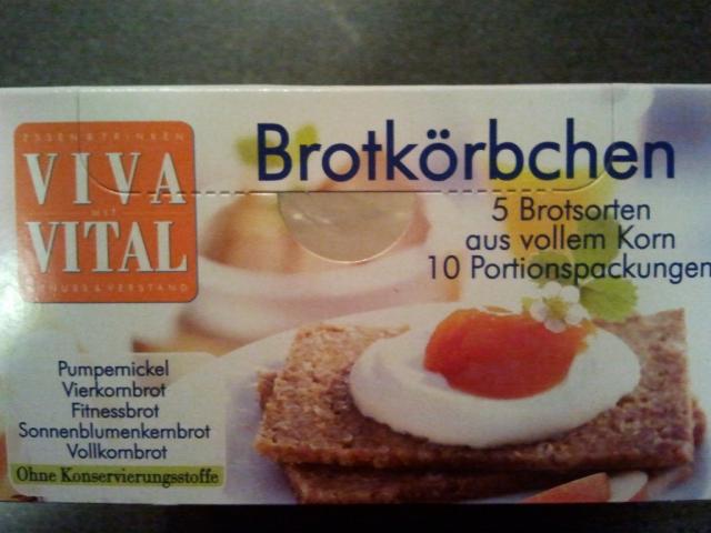 Viva Vital Brotkörbchen, Pumpernickel | Hochgeladen von: huhn2