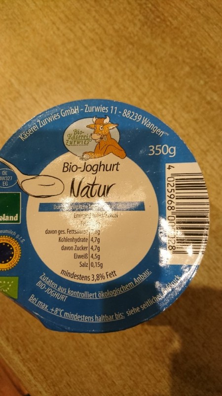 Naturjoghurt , 3,8% von Benutzer14 | Hochgeladen von: Benutzer14