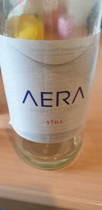 Klar Getr nke GmbH Aera Wasser Still Kalorien Neue Produkte Fddb