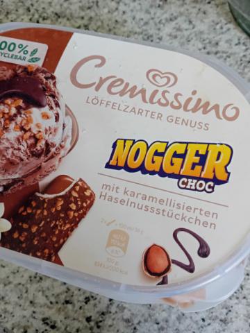 Cremissimo Nogger Choc, Nougat-, Vanilleeis von blaubunt | Hochgeladen von: blaubunt