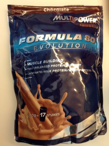 Multipower Formula 80, Evolution Schokolade | Hochgeladen von: sukeltelija