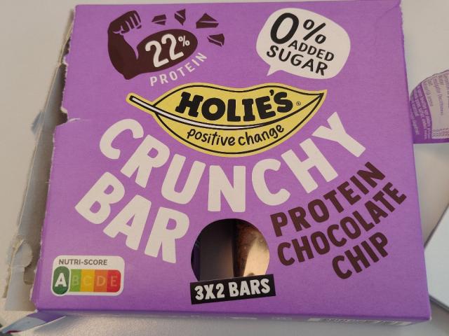 Holie crunchy bar, protein chocolate chip by alda134 | Hochgeladen von: alda134 Holie crunchy bar, protein chocolate chip by alda134 | Hochgeladen von: alda134