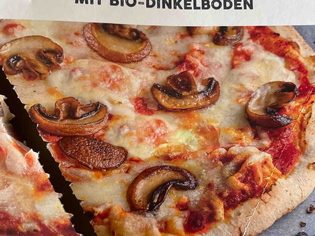 Pizza Funghi mit Bio-Dinkelboden von leschioGillio | Hochgeladen von: leschioGillio