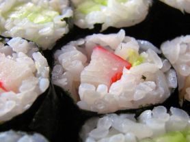 Kalorien Fur Maki Sushi Surimi Krebsfleisch Imitat Sushi Fddb