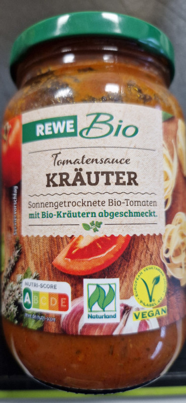 REWE Bio Tomatensauce Kräuter, Mit Kräutern von alex210790 | Hochgeladen von: alex210790