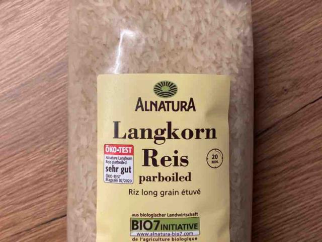 Langkorn Reis, parboiled 20 Min. by mhaertling | Uploaded by: mhaertling