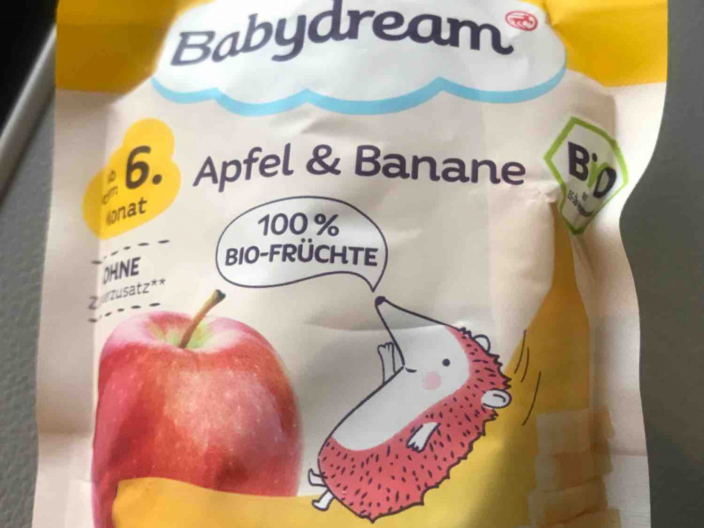 Bio Fruchtpüree Apfel-Banane von fatkayondiet | Hochgeladen von: fatkayondiet
