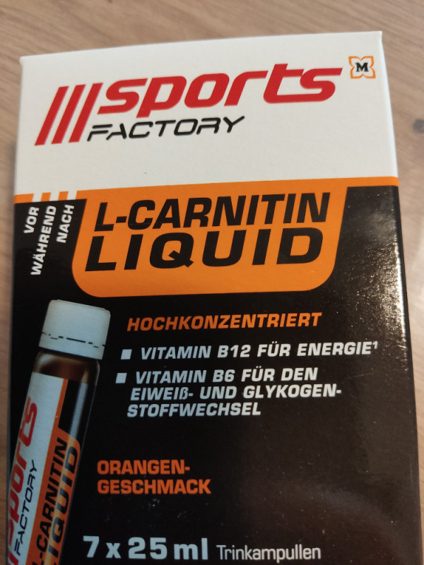 L-Carnitin Liquid, Orange von MietzLössl | Hochgeladen von: MietzLössl