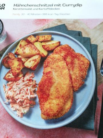 Hähnchenschnitztrl mit Currydip von shirley93 | Hochgeladen von: shirley93