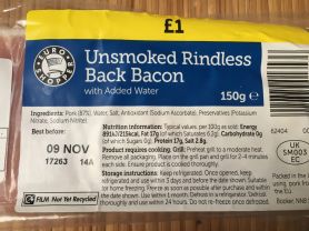 Unsmoked rindless back bacon | Hochgeladen von: dizoe