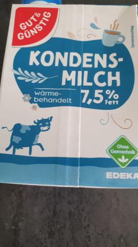 Kondensmilch 7,5% Fett von EwuR | Hochgeladen von: EwuR