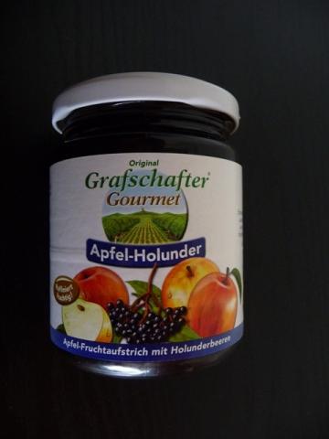 Apfel-Fruchtaufstrich mit Holunderbeeren, Apfel-Holunder | Hochgeladen von: BTLokfuehrer