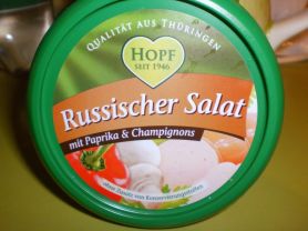 Rusischer Salat mit Paprika&Champignons | Hochgeladen von: maxel