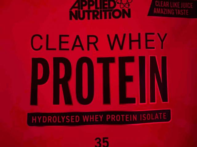 CLEAR WHEY PROTEIN von jarmoo | Hochgeladen von: jarmoo