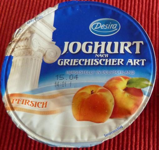 Joghurt nach griechischer Art, Pfirsich | Hochgeladen von: nikxname