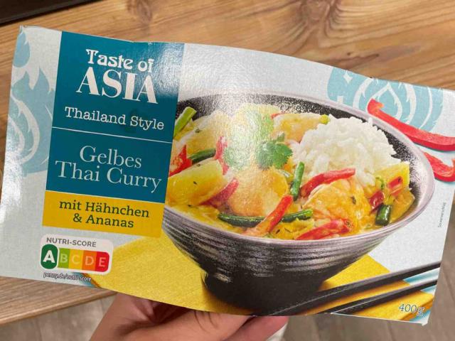 Taste of Asia - Hähnchen & Ananas (gelbes Thai Curry) von da | Hochgeladen von: daria2087